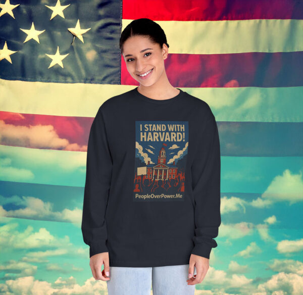 I Stand With Harvard Long Sleeve