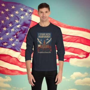 I Stand With Harvard Long Sleeve