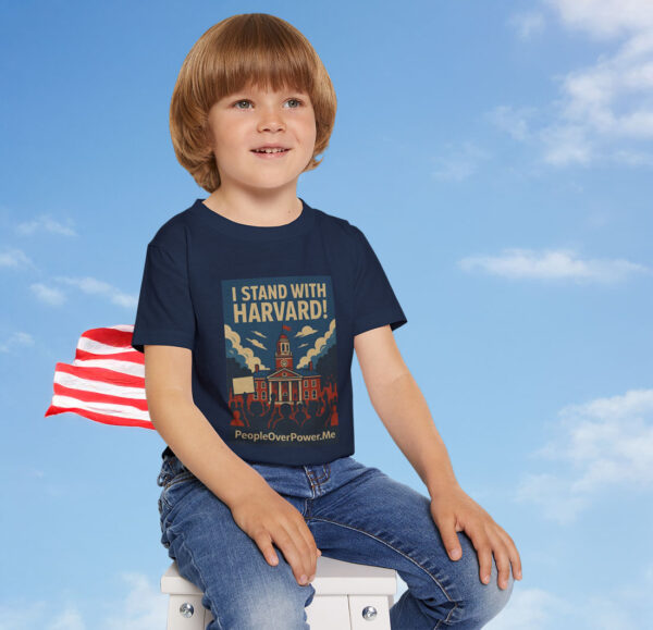 I Stand With Harvard T-Shirt Kids