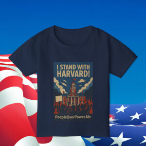 I Stand With Harvard T-Shirt Kids