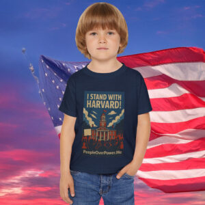 I Stand With Harvard T-Shirt Kids