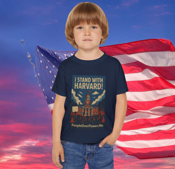I Stand With Harvard T-Shirt Kids