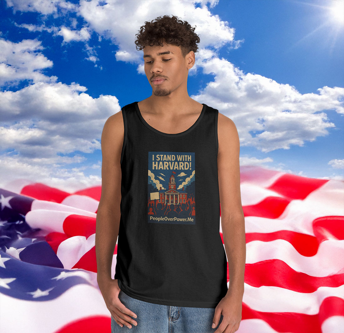 I Stand With Harvard Tank Top