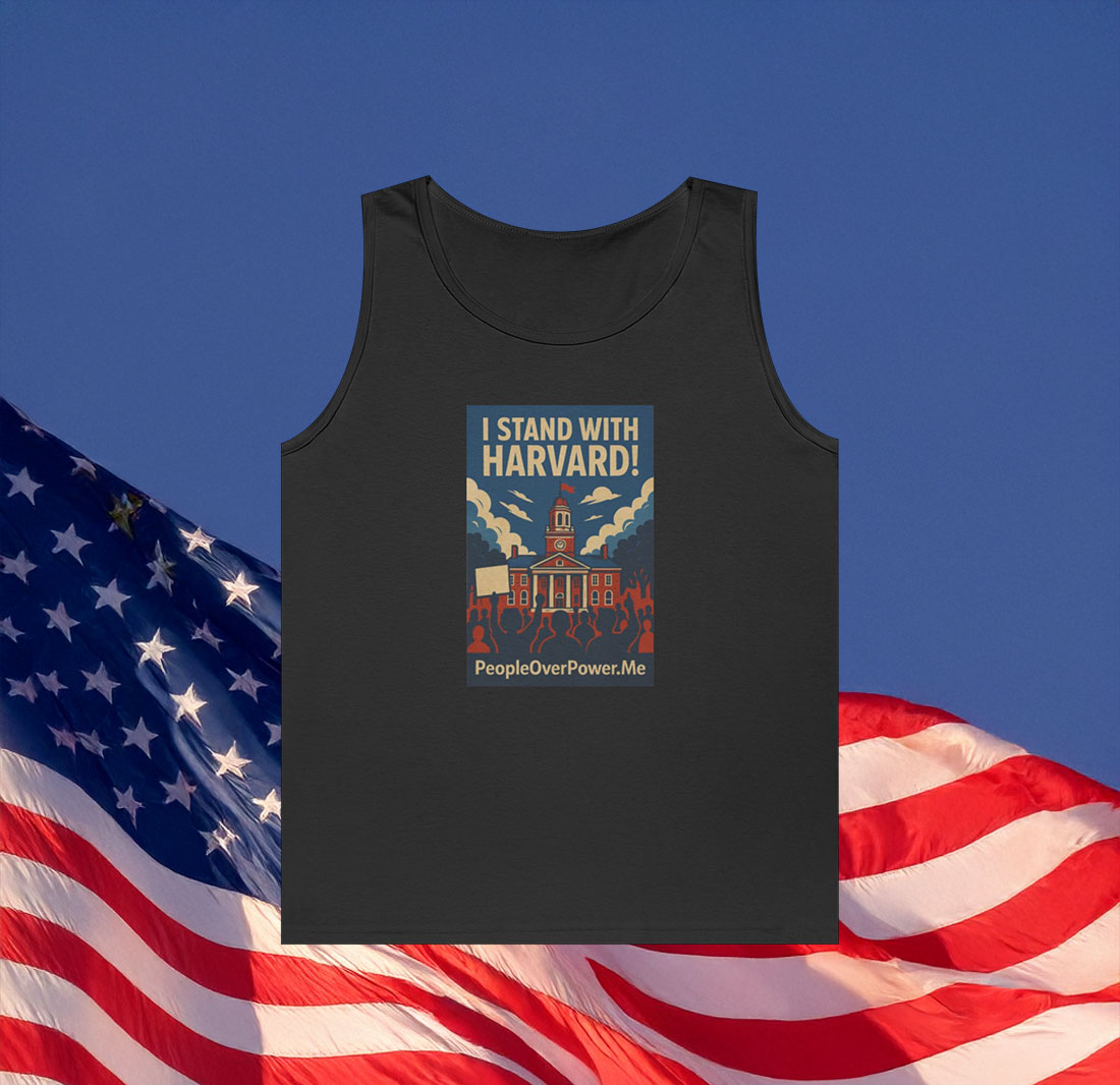 I Stand With Harvard Tank Top