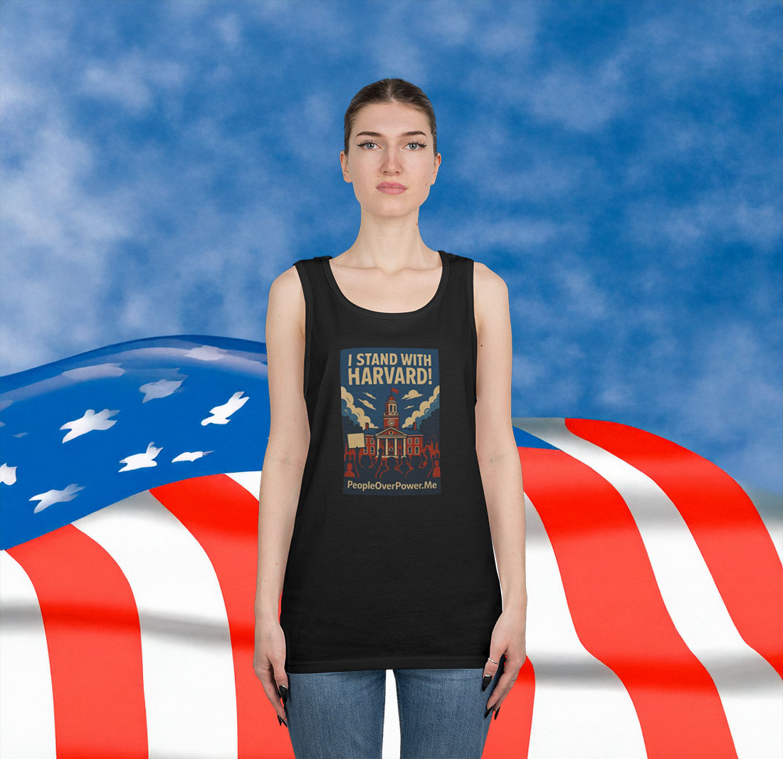 I Stand With Harvard Tank Top